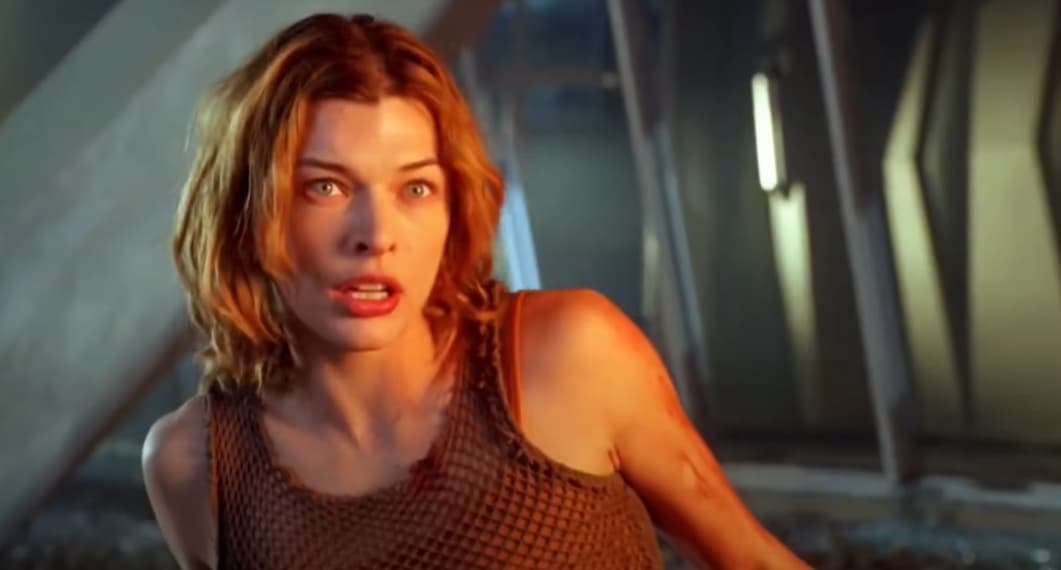 Milla Jovovich en Resident Evil