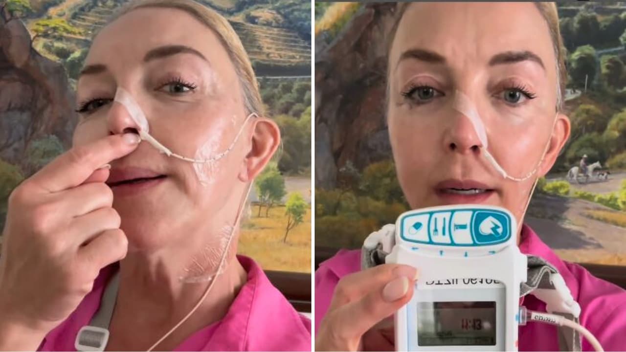 Laura Flores alarma a sus fans tras reaparecer con un tubo en la nariz: explica su estado de salud