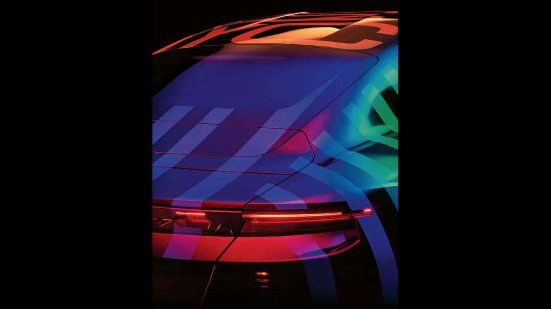 La parte trasera del Porsche Taycan recuerdan mucho a la de la segunda generación del
<b>Porsche Panamera</b>.