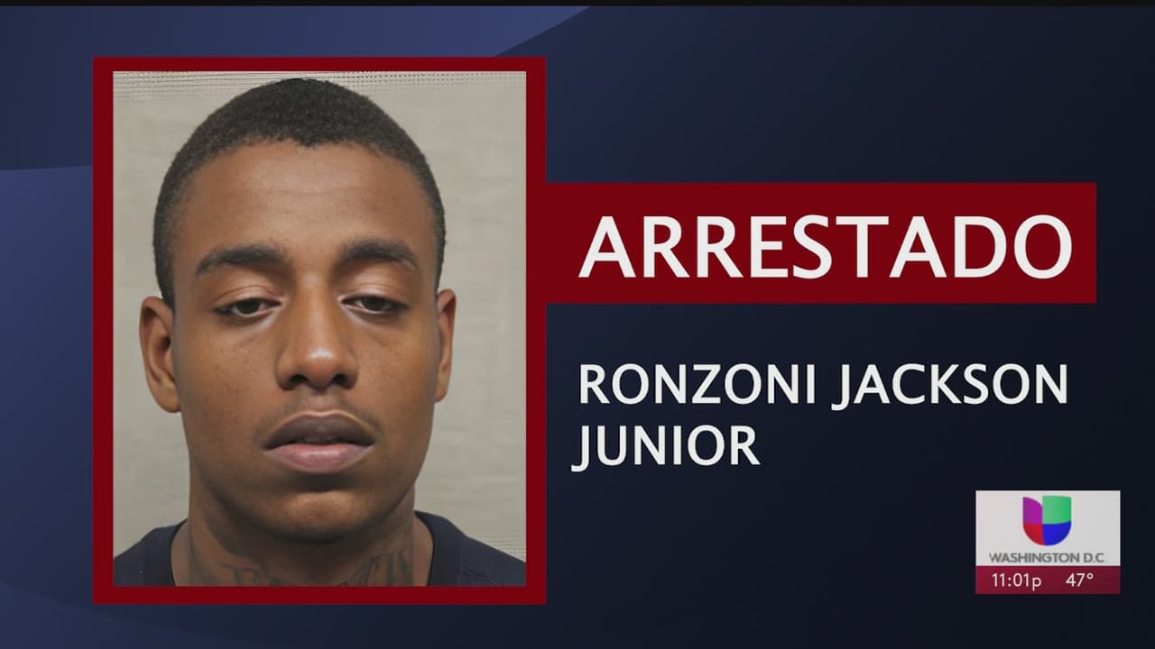 Las autoridades confirmaron el arresto de Ronzoni Jackson Jr., un hombre de 24 años que es el principal 
<b><a href="https://www.univision.com/local/washington-dc-wfdc/octavio-quintano-osmine-quintano-arrestan-ronzoni-jackson-jr-sospechoso-matar-hermanos-hondurenos" target="_blank">sospechoso del asesinato a tiros el 12 de diciembre pasado de los hermanos hondureños Octavio y Osmine Quintano</a></b>. Según reportes, el detenido había sido arrestado antes unas 11 veces, vinculado con otros delitos.