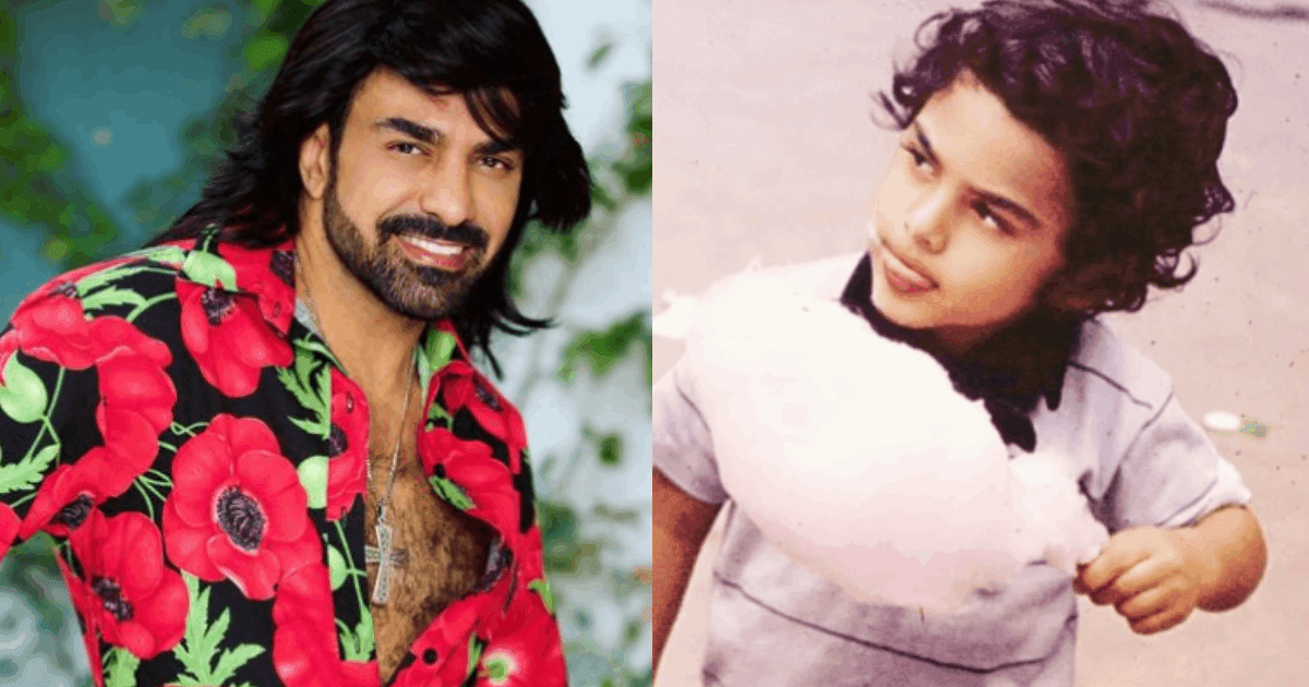 ¡Con biberón en la mano!: Albertano publica foto inédita de su infancia 