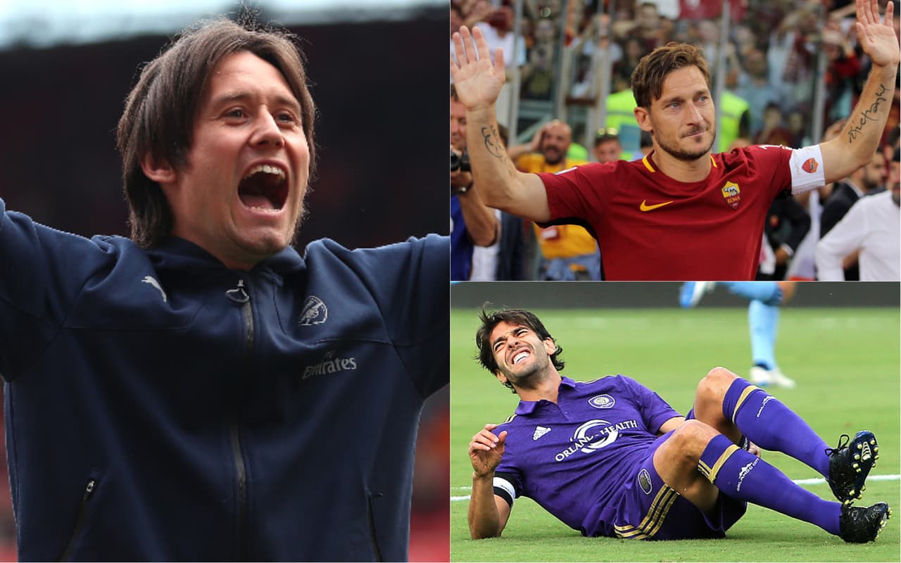 El universo del fútbol vio cómo varias de sus grandes estrellas apagaron su luz este año, en despedidas llenas de nostalgia pero que reflejan que, a pesar de su brillo, todo tiene su final.