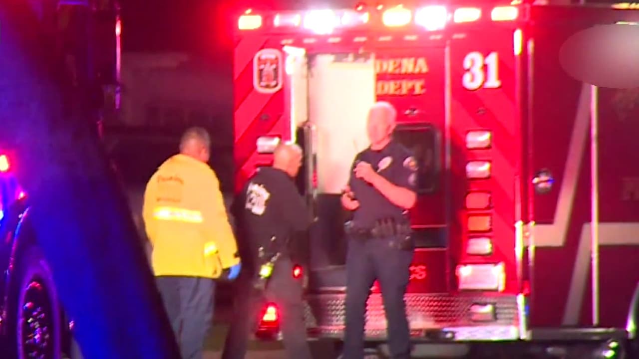 La policía de Pasadena, California, investigan tiroteo