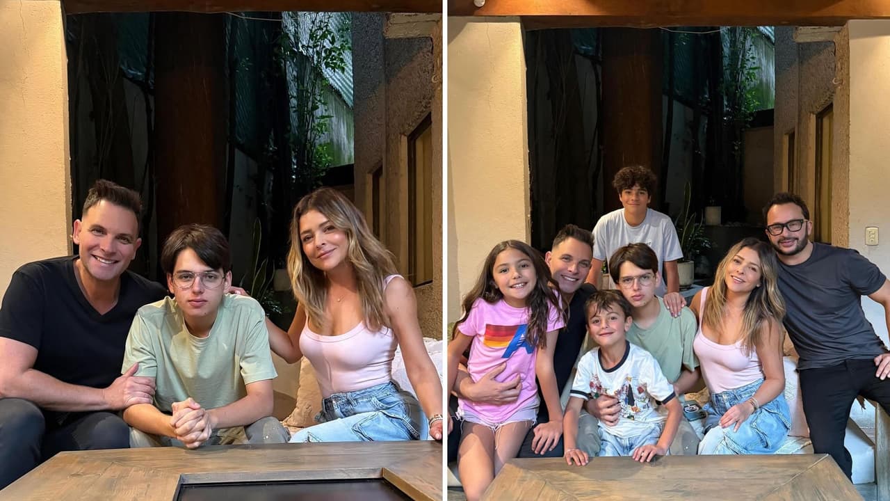 Santino, hijo de Grettell Valdez y Patricio Borghetti, se mudará pronto a Londres.