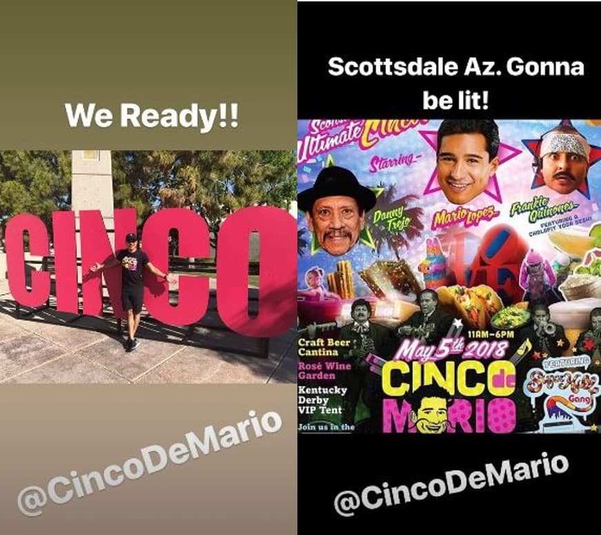 El actor y presentador Mario López tiene hasta su propio festival mexicano para celebrar este día.