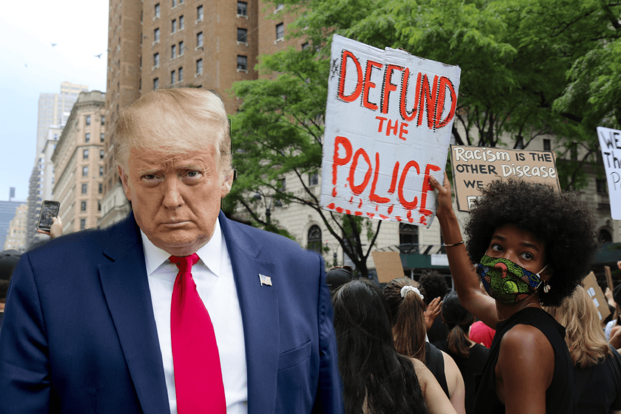“Lo llamaremos una moda pasajera”: Trump sobre protestas para destituir a la policía de EEUU