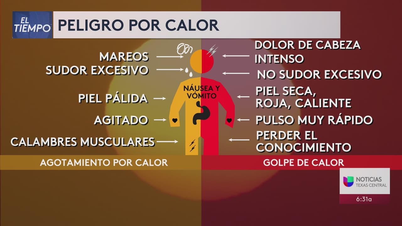 Estas son las diferencias entre agotamiento por calor y un golpe de calor.