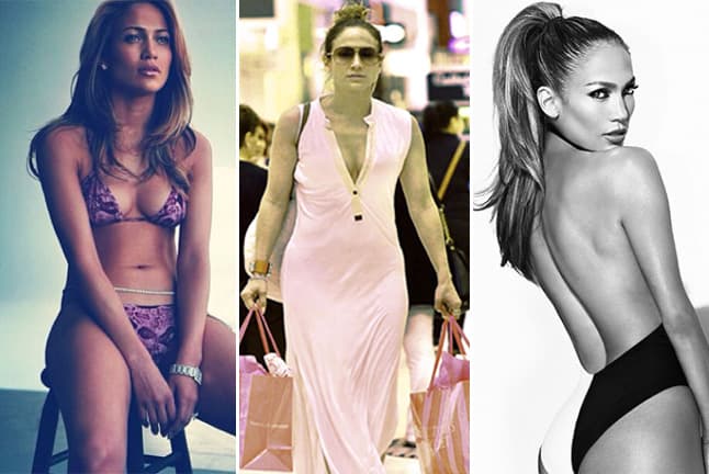 JLo prefiere los diseños divertidos y sexies cuando de ropa interior se trata...