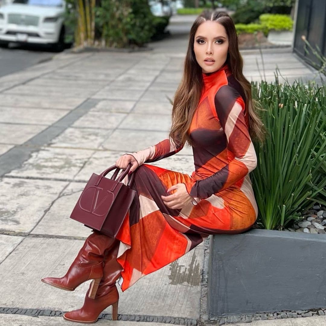 Ella incluso aprovechó el aspecto de su melena para crear contenido para sus redes sociales.