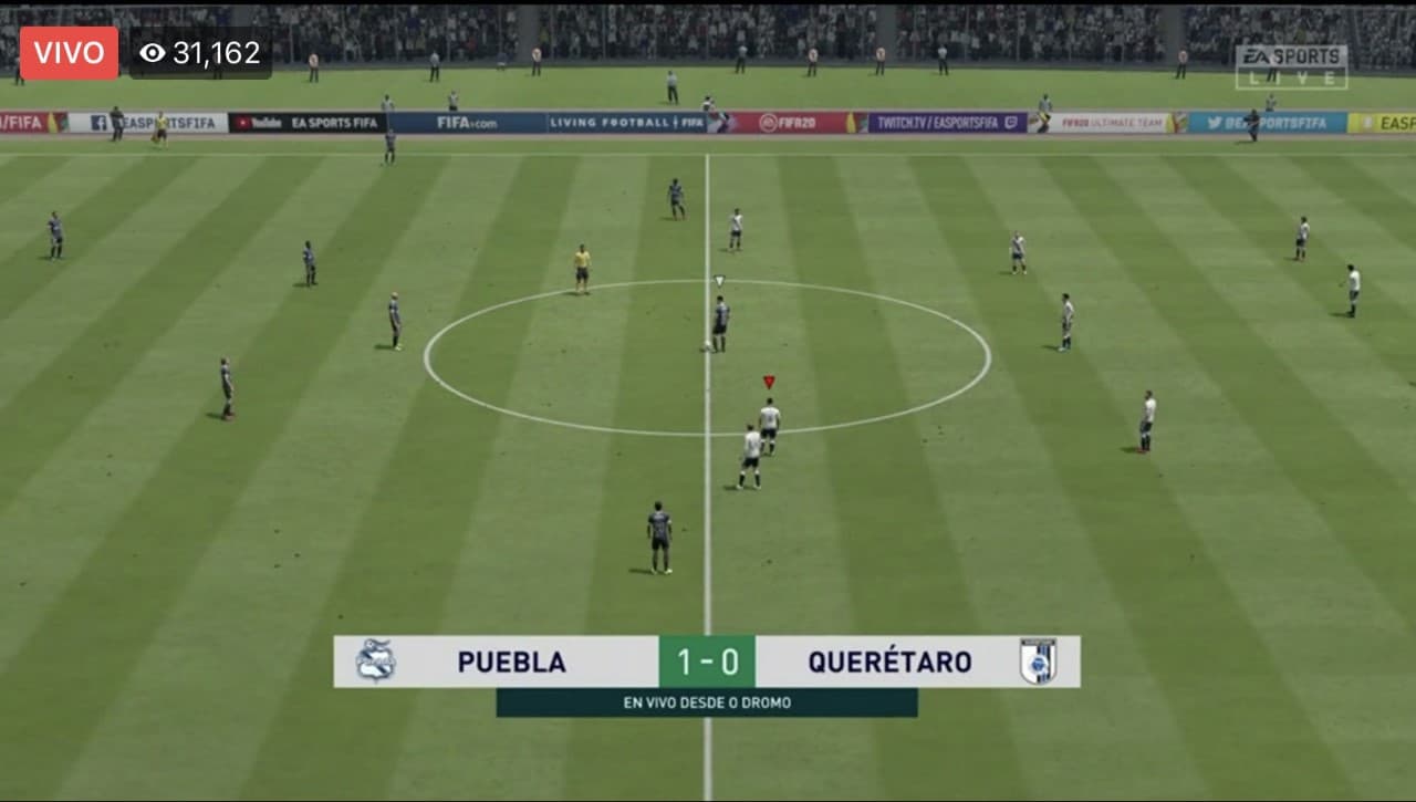 Jimmy Gómez le pone fin a la racha ganadora del Puebla de Santiago Ormeño.