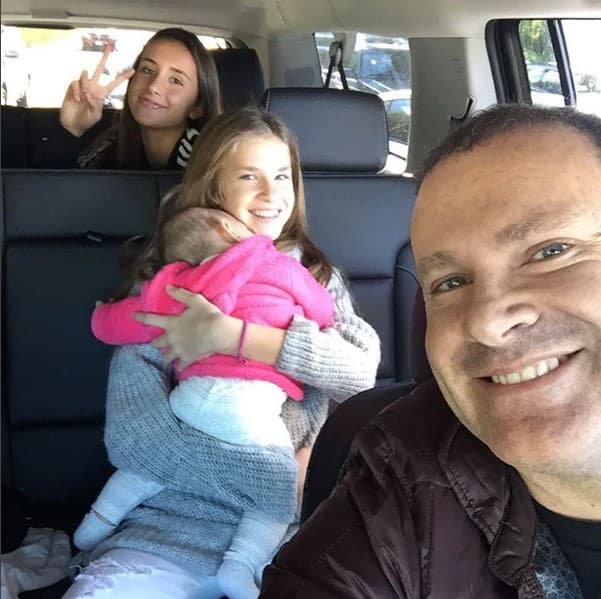 Hannah, Nicole y baby Michelle, son y siempre serán las princesas de papá.