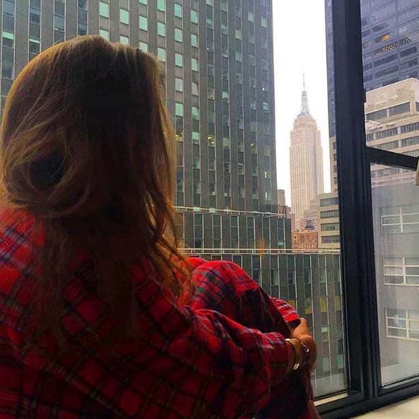 Nueva York es otro de los destinos favoritos de la bella Galilea; ahí ella se siente como en casa.