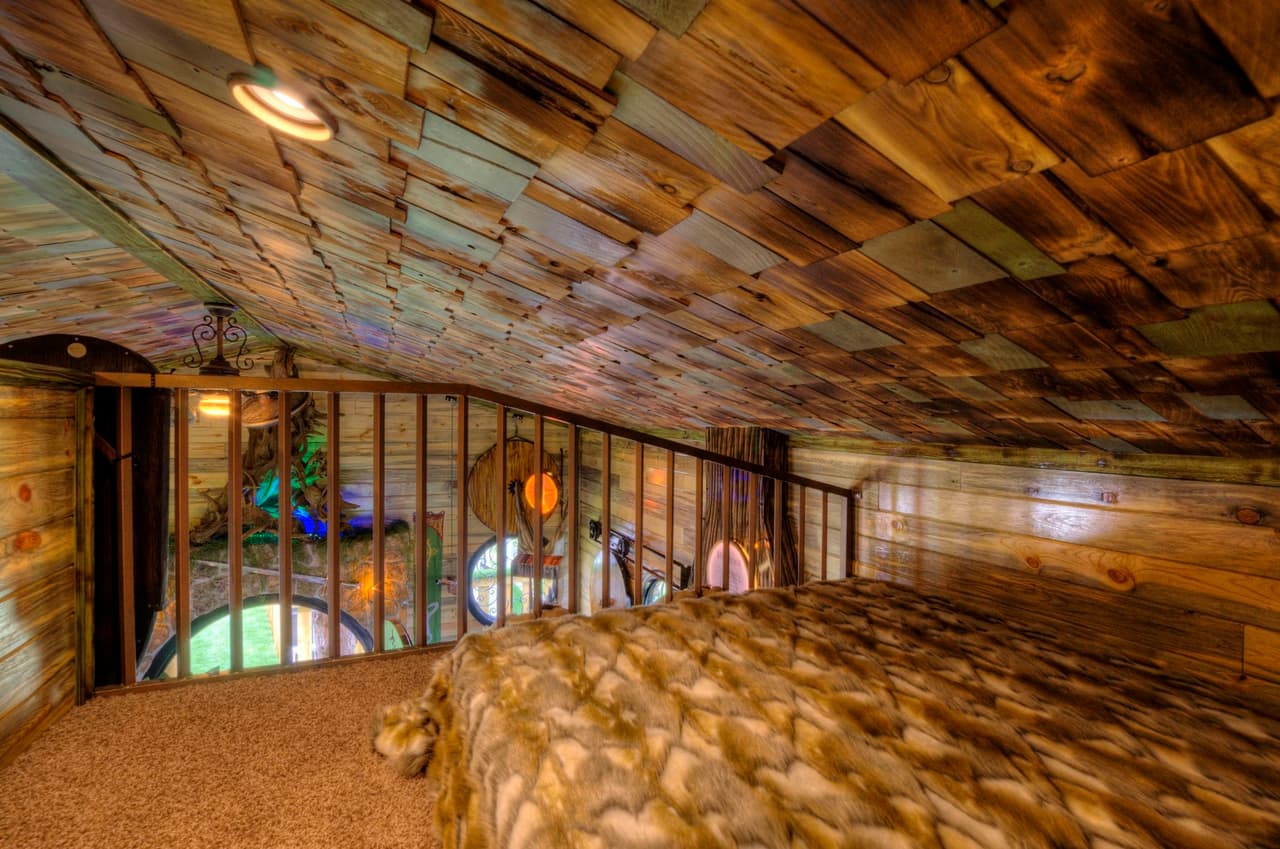 Ahí se encuentra la cama, dispuesta para aquel que quiera pasar unas vacaciones muy 'geeks'.