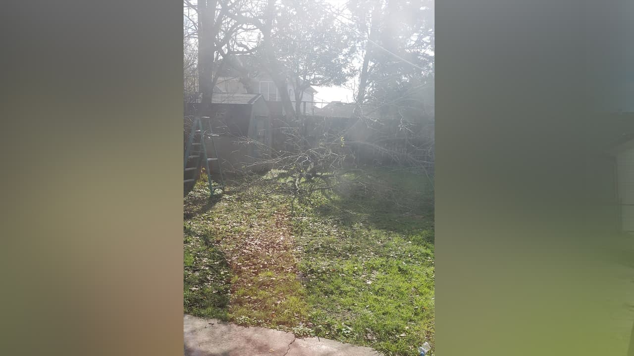 Esta fotografía fue captada cerca del aeropuerto Hobby.