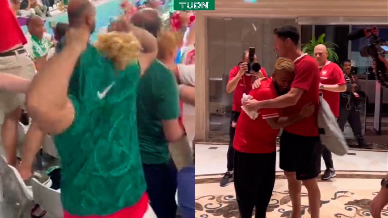 Fanático 'villamelón' consigue jersey y autógrafo de Lewandowski 