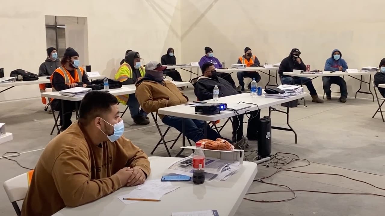 Centro de Capacitación del Valle Central: fueron a clases 16 semanas y varios de ellos ya tienen trabajo