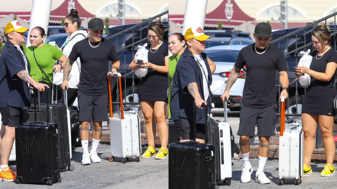 Al parecer, Chiquis habría llegado al lugar en un auto de alquiler.