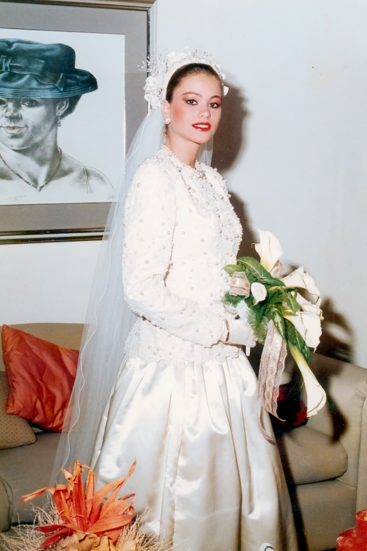 Fue en 1991 cuando la colombiana se casó con Joe González, padre de su único hijo.