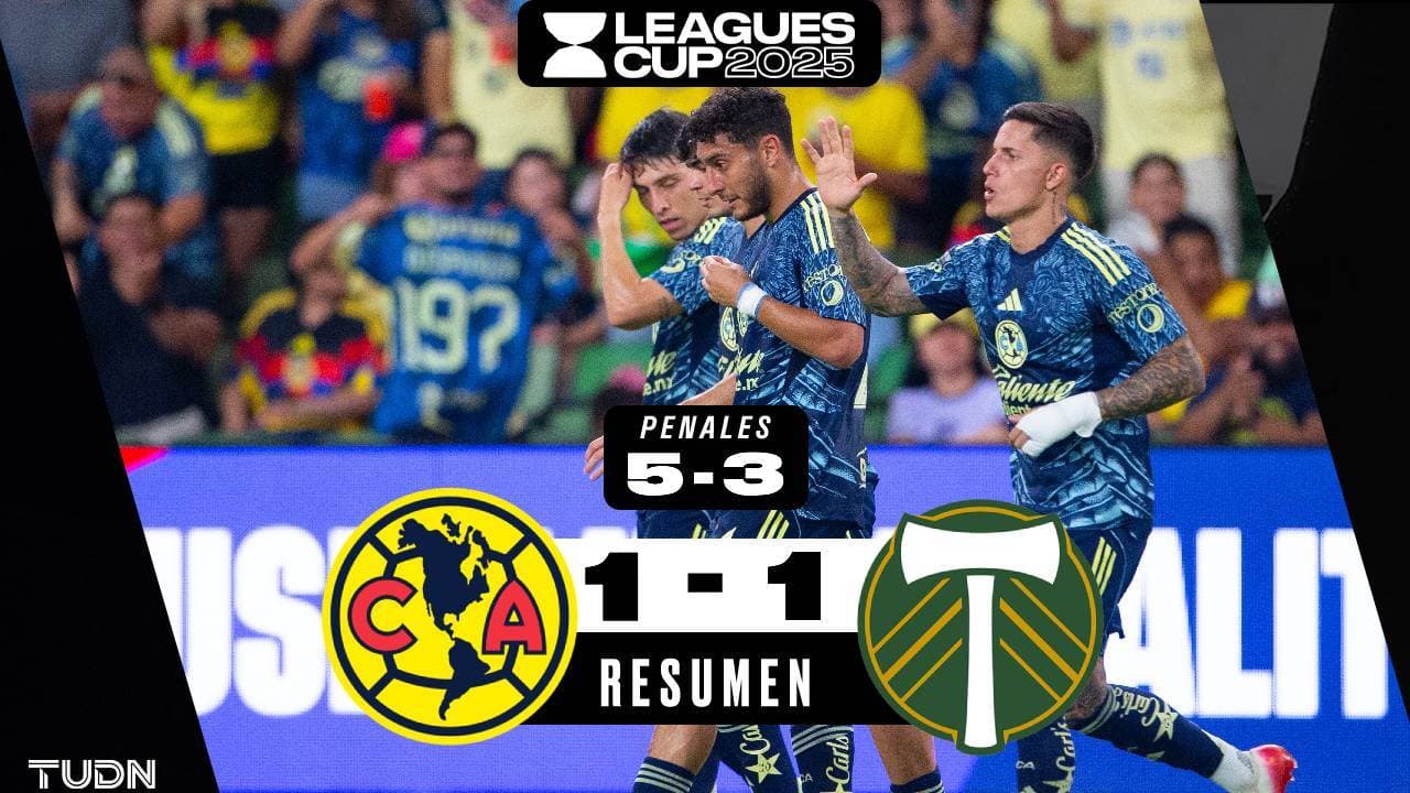 América se despide de la Leagues Cup con la cara y los penales en alto