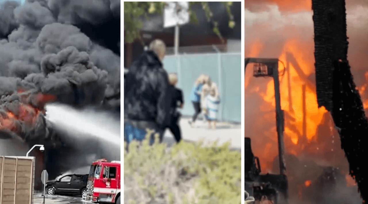 Dan a conocer nuevos detalles sobre el masivo incendio en edificio vinculado al cultivo de marihuana en Canoga Park