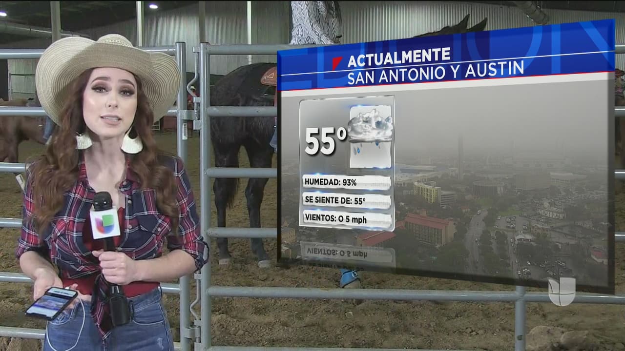 San Antonio arranca la semana con neblina