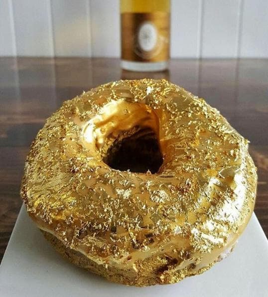 Rosquilla de oro, la última excentricidad culinaria