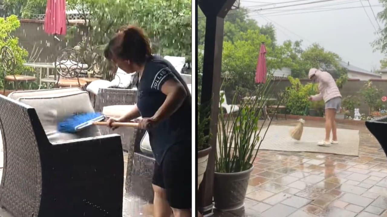 Su técnica para ahorrar agua provocó risas en TikTok