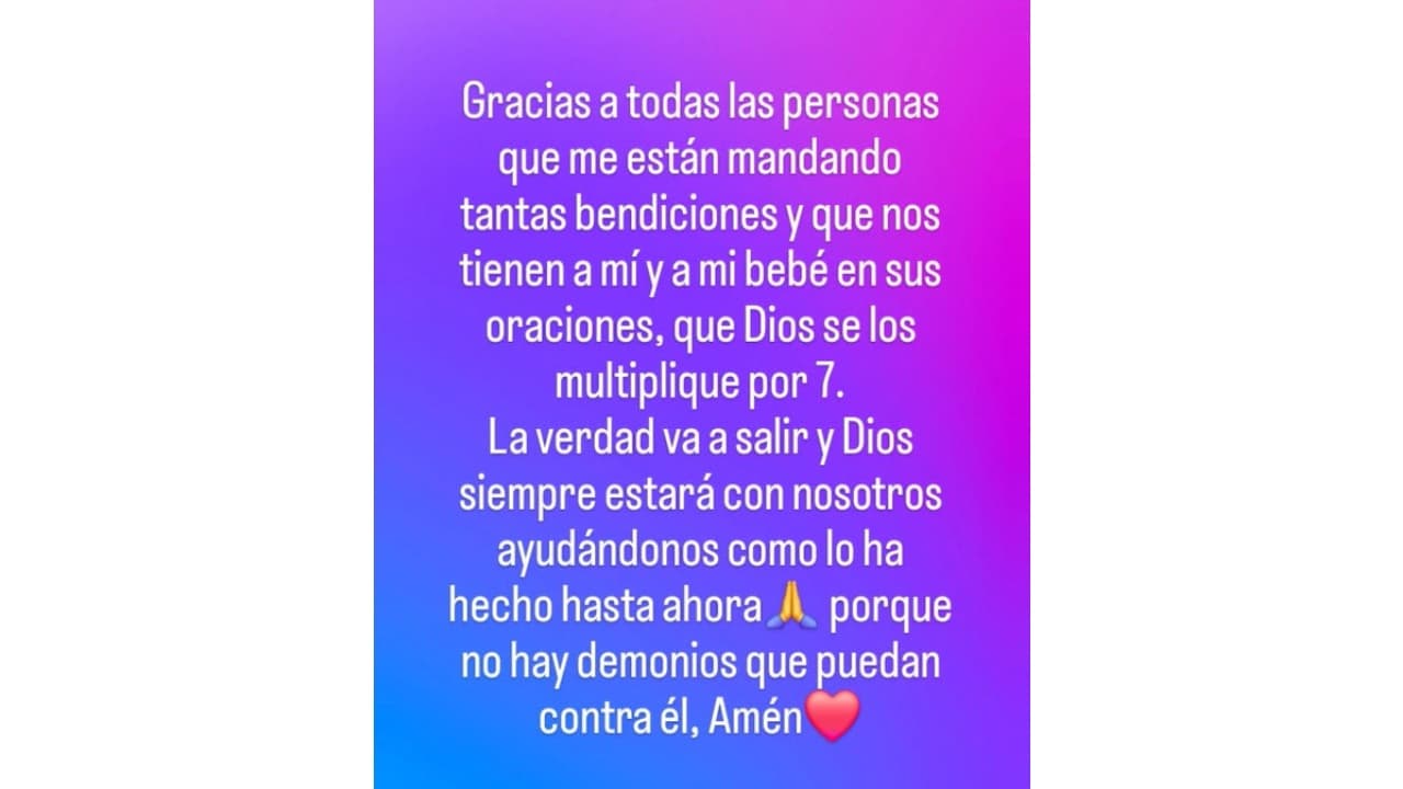 Imelda Tuñón agradece el apoyo de sus seguidores.
