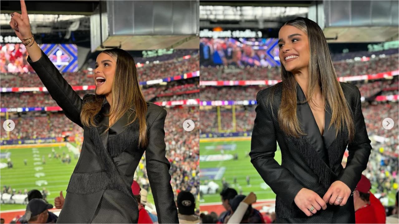 Clarissa Molina se mostró muy feliz.