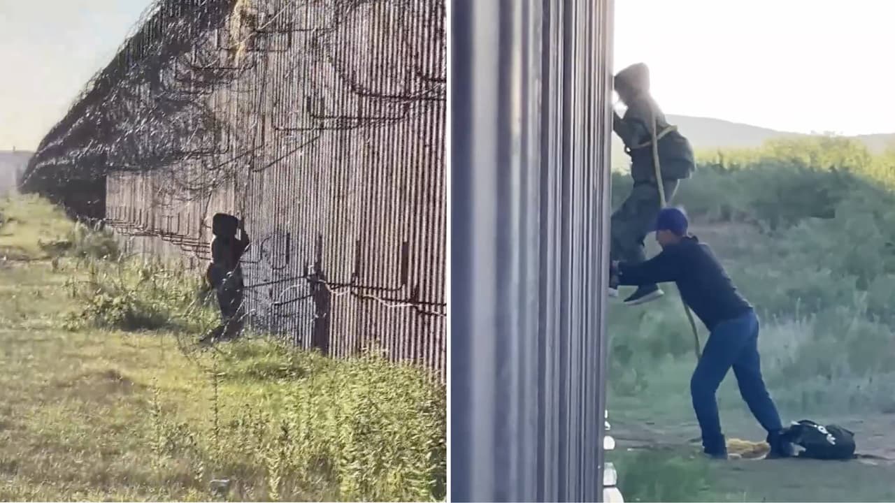 Video muestra cómo operan los traficantes de personas desde México en la frontera con Arizona