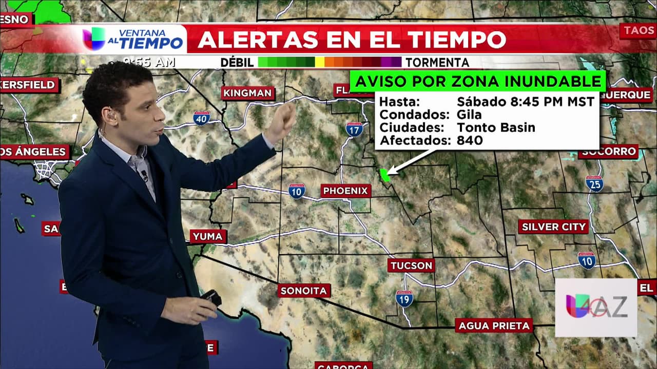 Cielos nublados para este lunes en Arizona