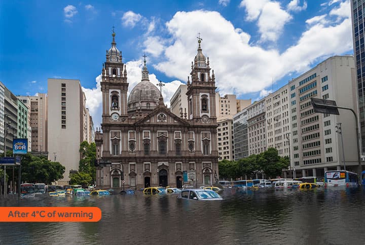 ¿Cuánto de real tiene este montaje de la subida del mar?