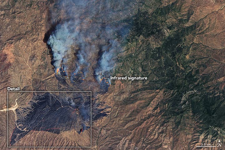 “Para el 16 de junio, casi 65,000 acres (100 millas cuadradas o 260 kilómetros cuadrados) al noreste de Phoenix, Arizona, se habían quemado, convirtiendo al 
<a href="https://earthobservatory.nasa.gov/images/146851/bush-fire-scorches-lands-near-phoenix" target="_blank">Bush Fire en el más grande del estado este año</a> y el más grande en los Estados Unidos en este momento”, 
<a href="https://earthobservatory.nasa.gov/images/146851/bush-fire-scorches-lands-near-phoenix" target="_blank">indica NASA en su sitio web</a>. 
<br>