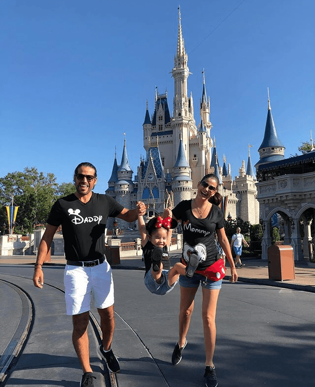 El lugar elegido para la celebración, el reino mágico de Disney.