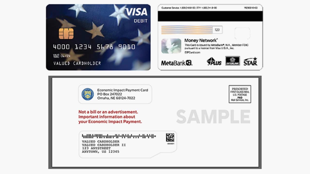 <b>Video.</b> IRS pide a contribuyentes no dañar cheques o tarjetas de estímulo