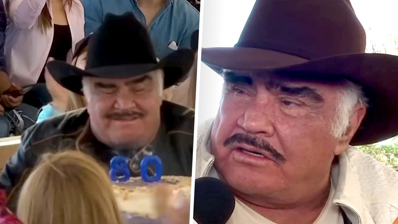 Recordamos cuando Vicente Fernández celebró sus 80 años con una gran fiesta y el cariño de su público