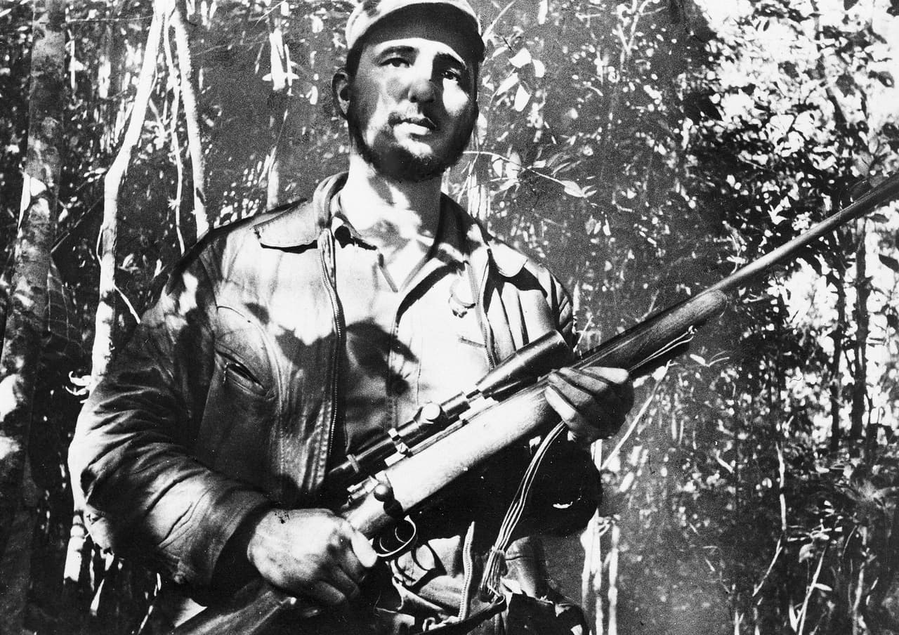 Retrato de Fidel Castro, 1957.