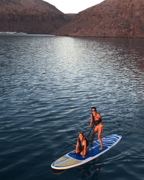 "Amo verlas juntas", así se diviertieron sus hijas.