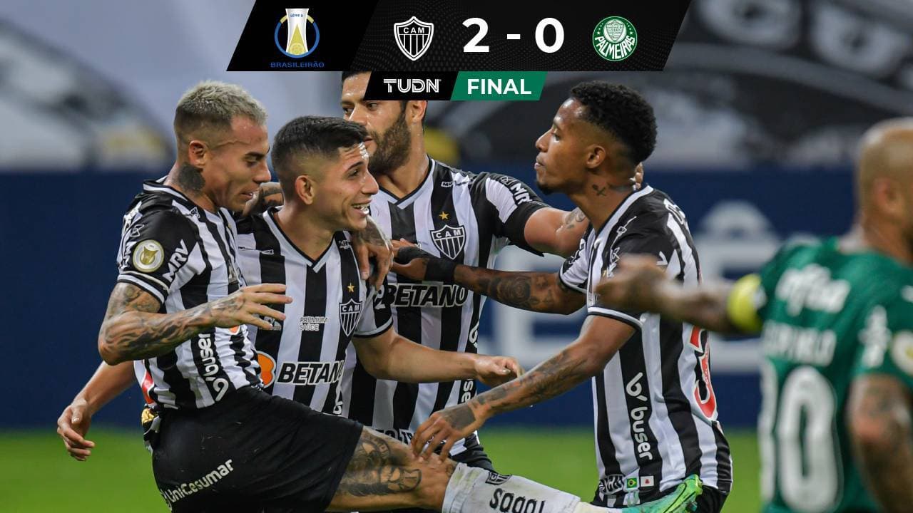 Goles y resumen | Atlético Mineiro derrota a Palmeiras