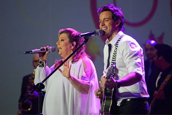 Margarita la diosa de la cumbia y Mane de la Parra pusieron a bailar a todos con su música.