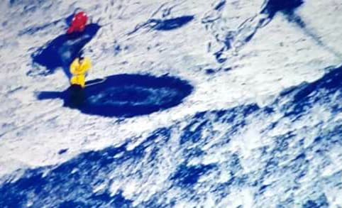 Debido al frío y a las bajas temperaturas, los rescatistas no pudieron estar sumergidos por más de 10 o 15 minutos.