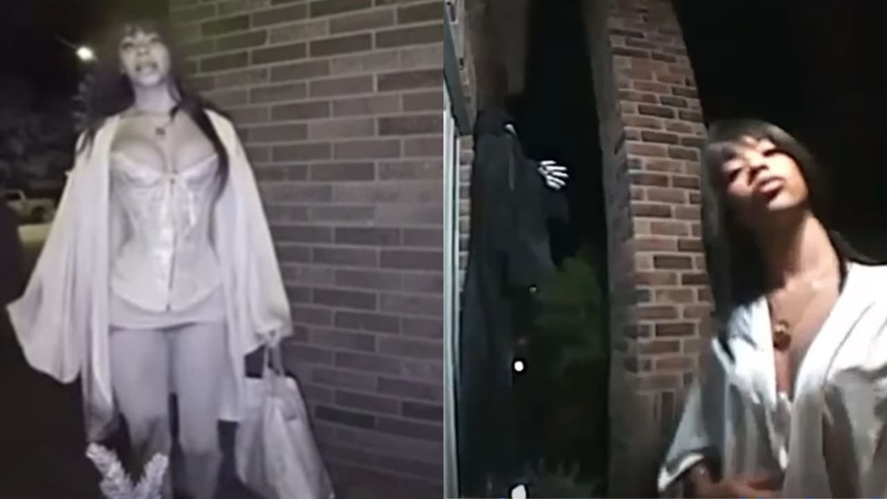 Revelan imágenes de la sospechosa de robar varios paquetes durante la noche de Halloween en Texas