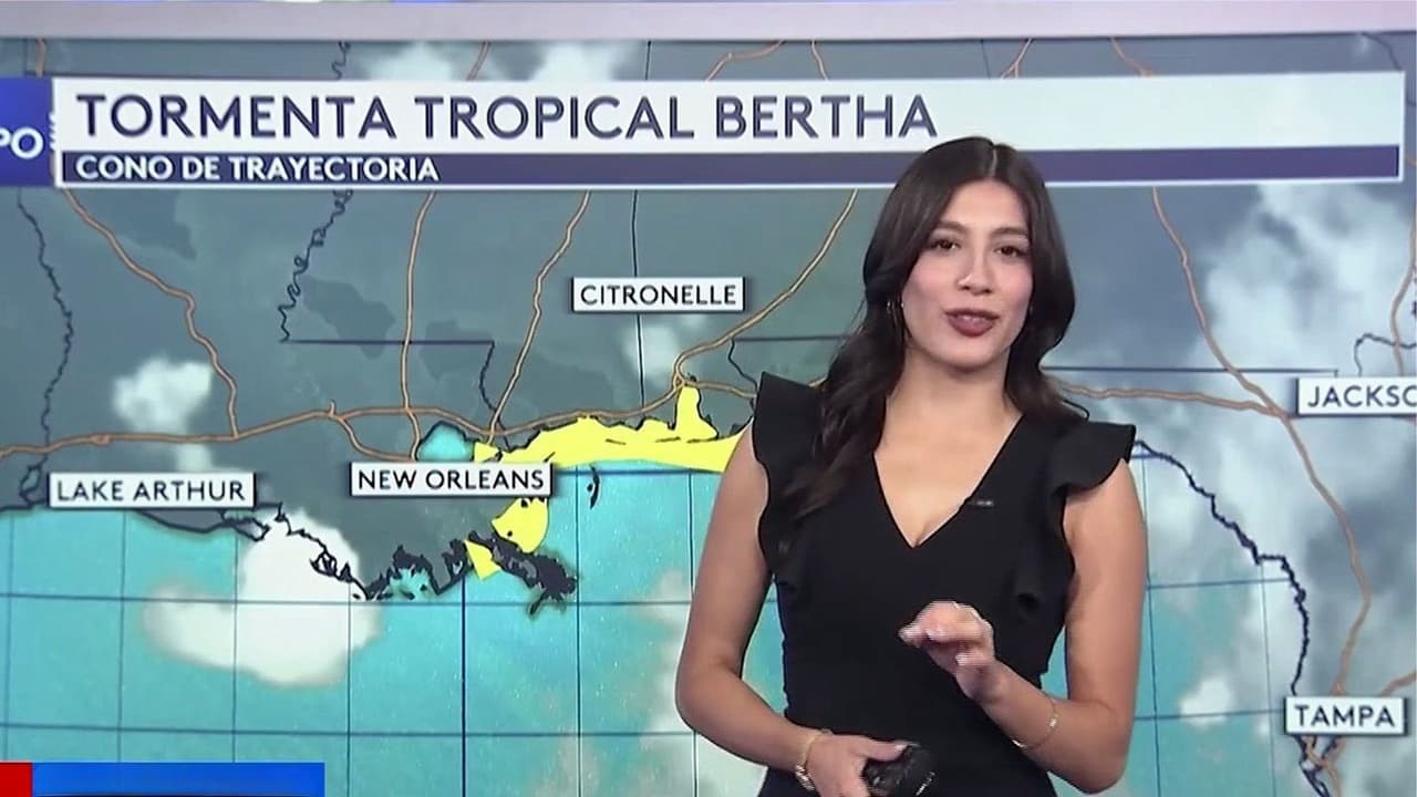 Tormenta tropical Bertha amenaza la costa del Golfo: ¿Qué se espera en las próximas horas?