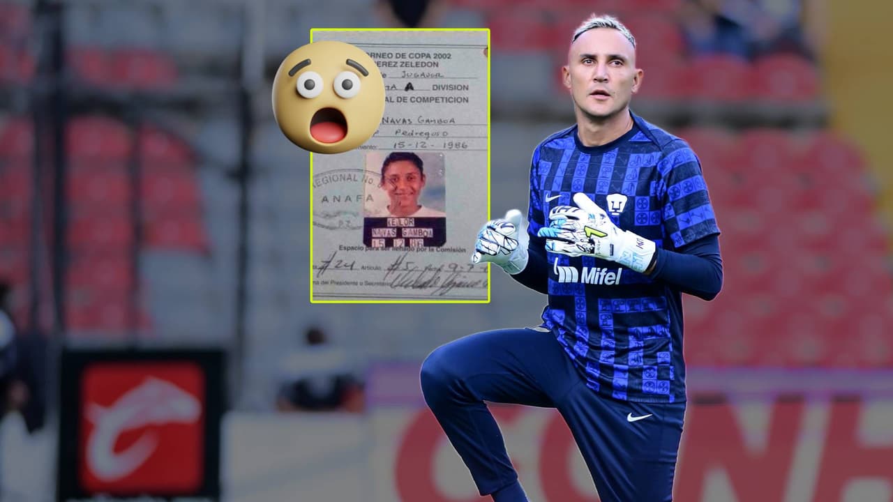 Registro en Liga MX revela el verdadero nombre de Keylor Navas