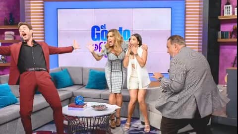 Solo una patada de Raúl de Molina fue necesaria para que Sebastián Rulli sintiera el poder de El Tragón.