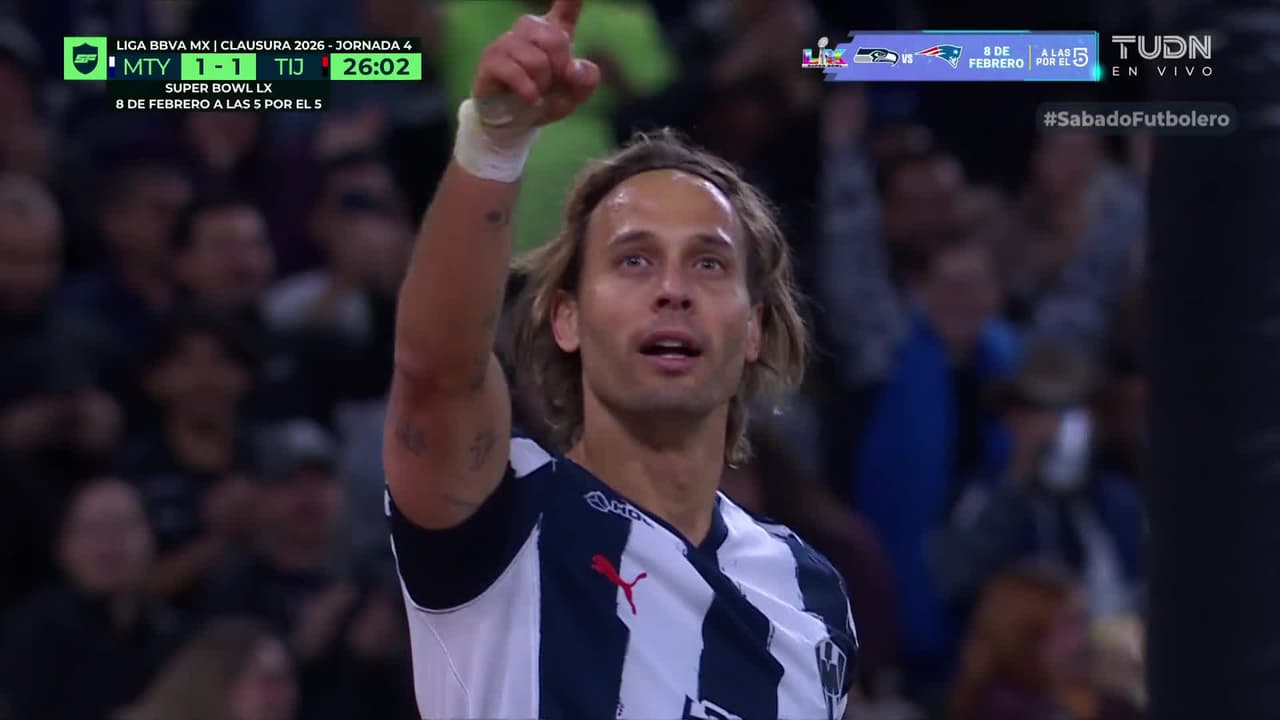 ¡Joyita de Sergio Canales! ¡Golazo de los Rayados de Monterrey!