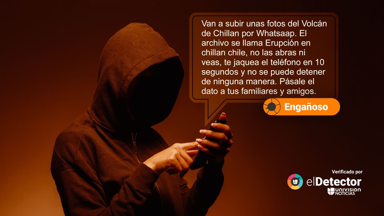 Es engañosa esa cadena que afirma que pueden hackear tu celular tras descargar una foto en WhatsApp