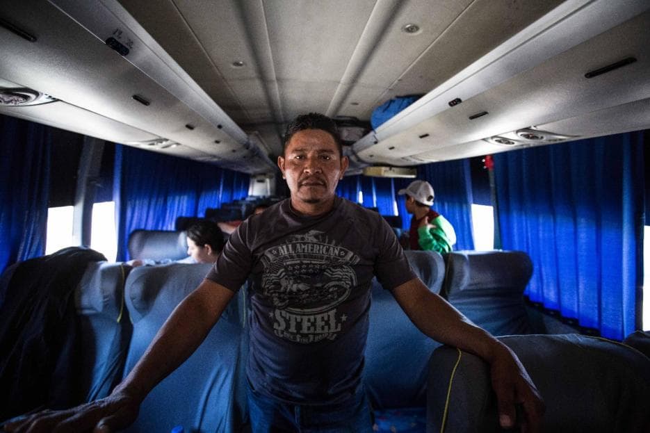 By bus or plane, paid for by Trump: The anguish of Central Americans waiting in Mexico who decide to return home