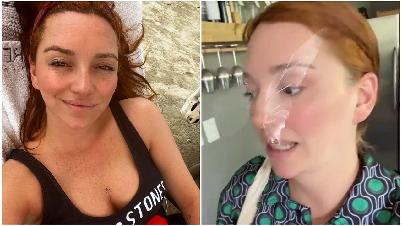 Regina Blandón pide disculpas luego de que la vieran desnuda: “Me crucé sin nada arriba”