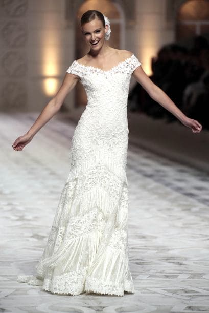 El escote 'barco' apareció en más de dos ocasiones.